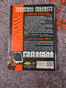 Paranoia Core Rules sci-fi roleplaying RPG book Game Workshop Hardcover