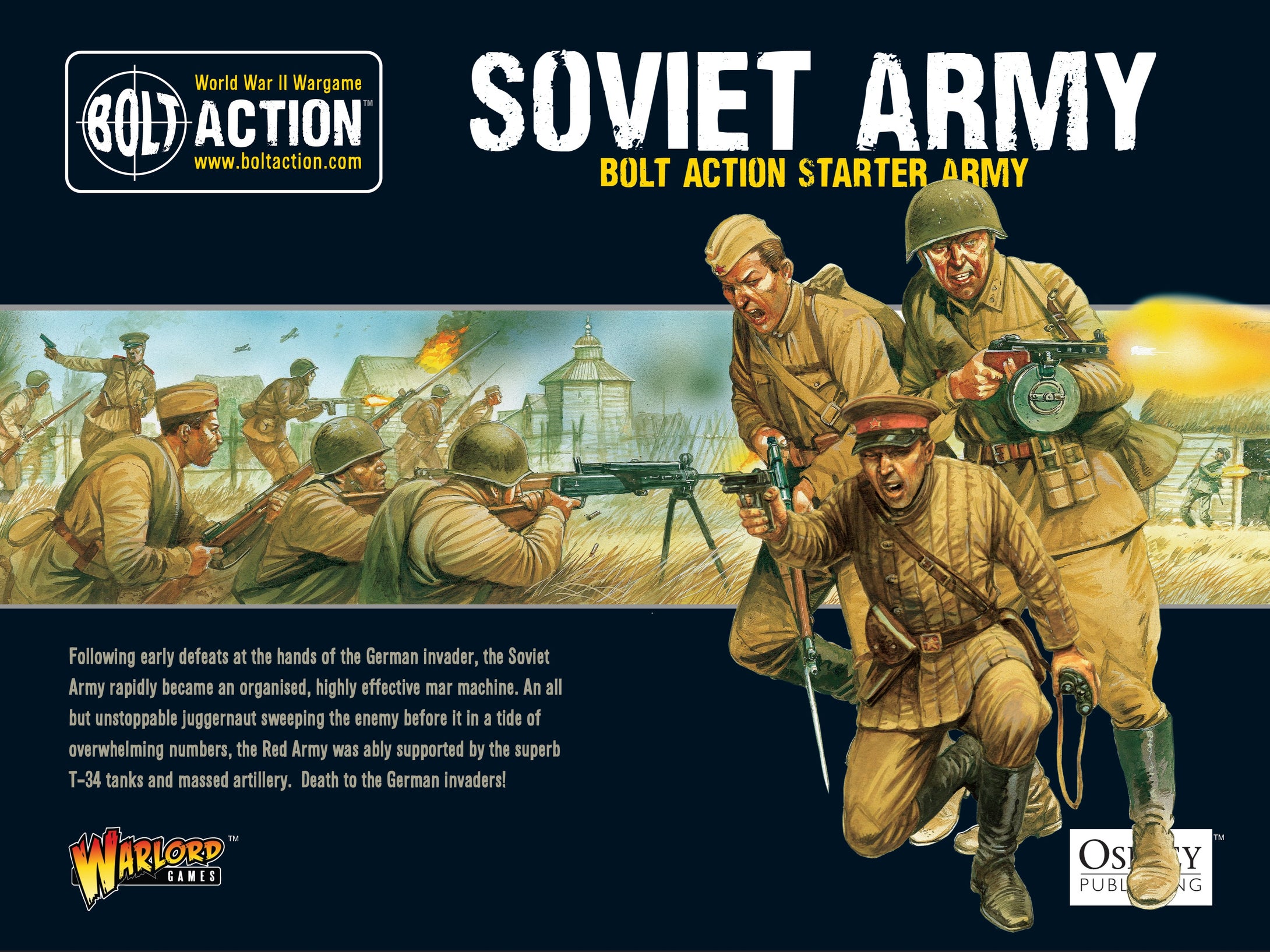 Soviet Starter Army ACTION STARTER SET - WARLORD GAMES - BOLT ACTION - WW2