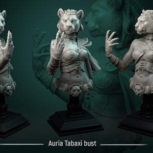 Auria Tabaxi Bust
