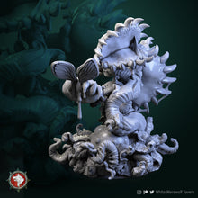 Load image into Gallery viewer, Predatory-Flowers-3D-Printed-White-Werewolf-Tavern