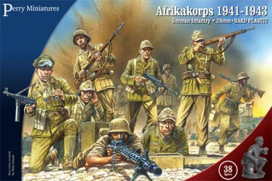 Perrys miniatures 28mm plasticAfrikakorps. German Infantry 1941-43