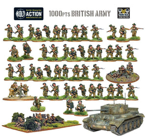 British army starter set Bolt Action-British WWII-wargames