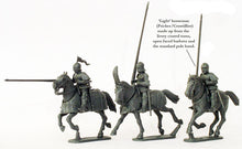 Load image into Gallery viewer, Mounted-men-at-arms-perry-miniatures-1450-1500.