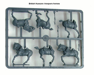 Cavalry Horses Hussars Napoleonic British German Hanoverian Waterloo