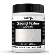Load image into Gallery viewer, Valejo ground texture 220ml pot wjhite stone