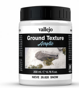 Vallejo texture paint snow