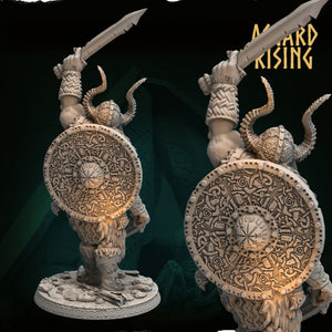 resin viking 3d printed models