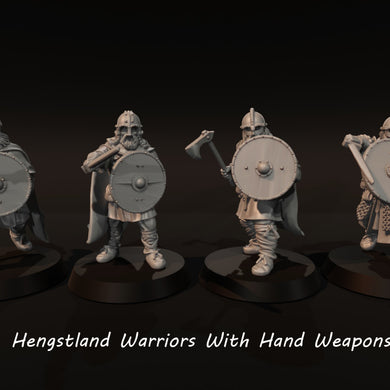 Hengstland-Warriors-With-Hand-Held-Weapons