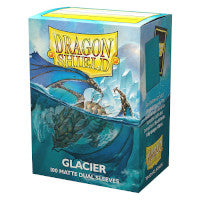 Load image into Gallery viewer, Dragon Shield - Dual Matte Standard Size Sleeves 100pk - Glacier Miniom