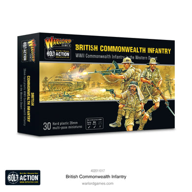 British Commonwealth Infantry WWII in the Western Desert