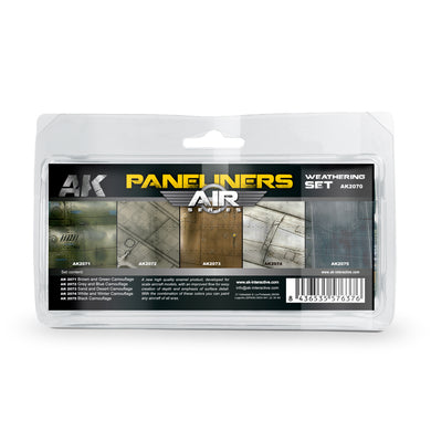 AK Paneliners Weathering Set (Air series)