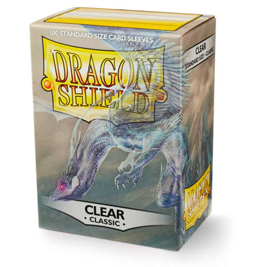 Dragon Shield Card Sleeves box art clear classic