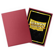 Load image into Gallery viewer, Dragon Shield Matte Non-Glare Sleeves Standard Size - Blood Red (100)