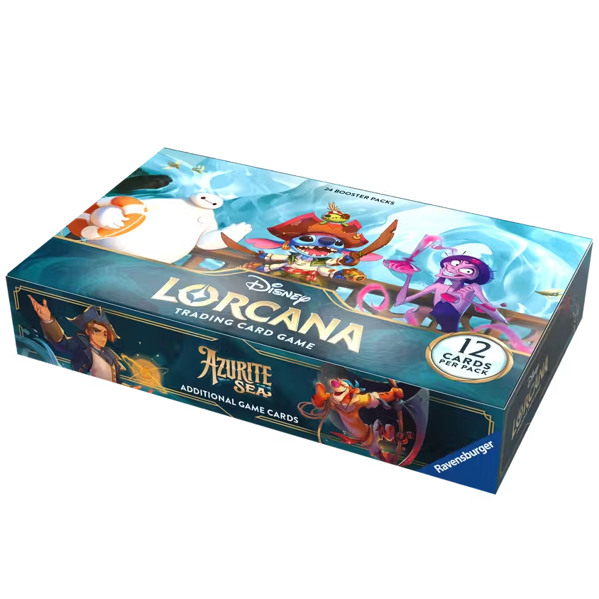 Disney Lorcana - Azurite Sea - Booster Box