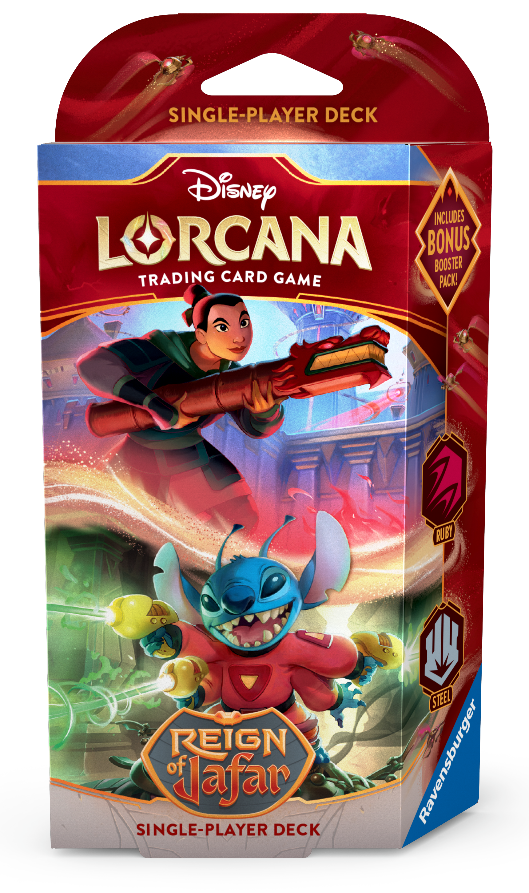Disney Lorcana 'Reign of Jafar' Ruby & Steel - Starter Deck