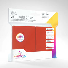 Load image into Gallery viewer, Matte Prime Sleeves - Red (100)