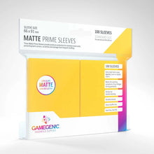 Load image into Gallery viewer, Matte Prime Sleeves -Yellow (100)