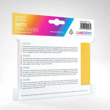 Load image into Gallery viewer, Matte Prime Sleeves -Yellow (100)