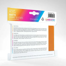 Load image into Gallery viewer, Matte Prime Sleeves - Orange (100)