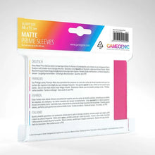 Load image into Gallery viewer, Matte Prime Sleeves - Pink (100)