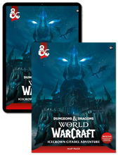 Load image into Gallery viewer, Dungeons &amp; Dragons: World of Warcraft Icecrown Citadel Adventure Map Pack