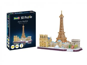 RV00141 revel paris skyline tower 3D puzzle