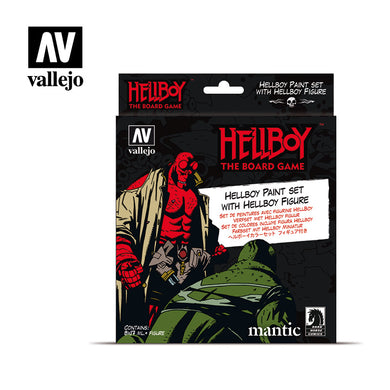 Hellboy (8 Vallejo paints & figure)
