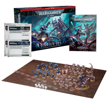 WarHammer 40k Starter Set box contents