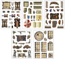 Load image into Gallery viewer, Add-On Scenery For RPG Battle Maps - War &amp; Siege