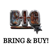 Load image into Gallery viewer, Logo with 'B-I-G' and 'BRING &amp; BUY!' text on a white background