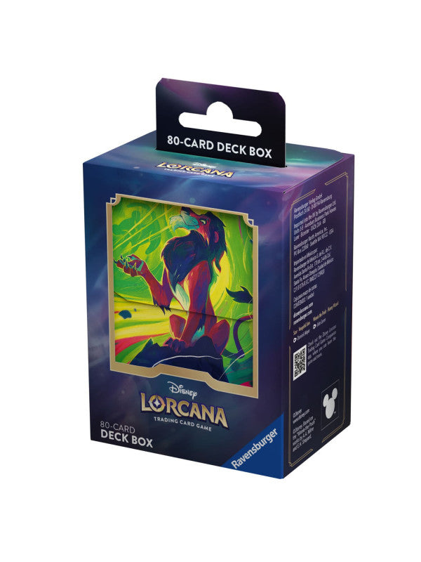 Disney Lorcana Deck Box Scar - Set 6