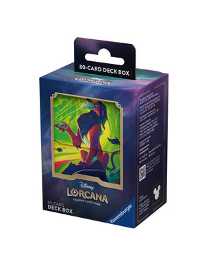 Disney Lorcana Deck Box Scar - Set 6