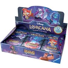 Lorcana Ursula's Return Booster Pack display