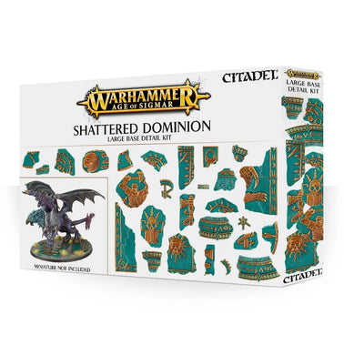 SHATTERED DOMINION LARGE BASE DETAIL KIT