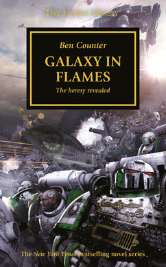 Galaxy-in-Flames black library book