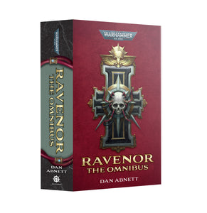 Book cover of 'Ravenor The Omnibus' by Dan Abnett with Warhammer logo on a white background