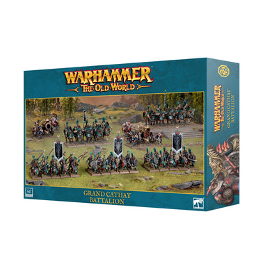 Warhammer The Old World Grand Cathay Battalion box on a white background