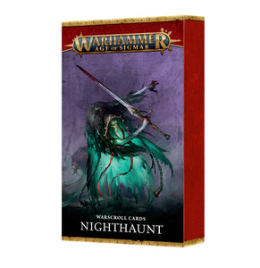 WARSCROLL CARDS: NIGHTHAUNT (ENGLISH)