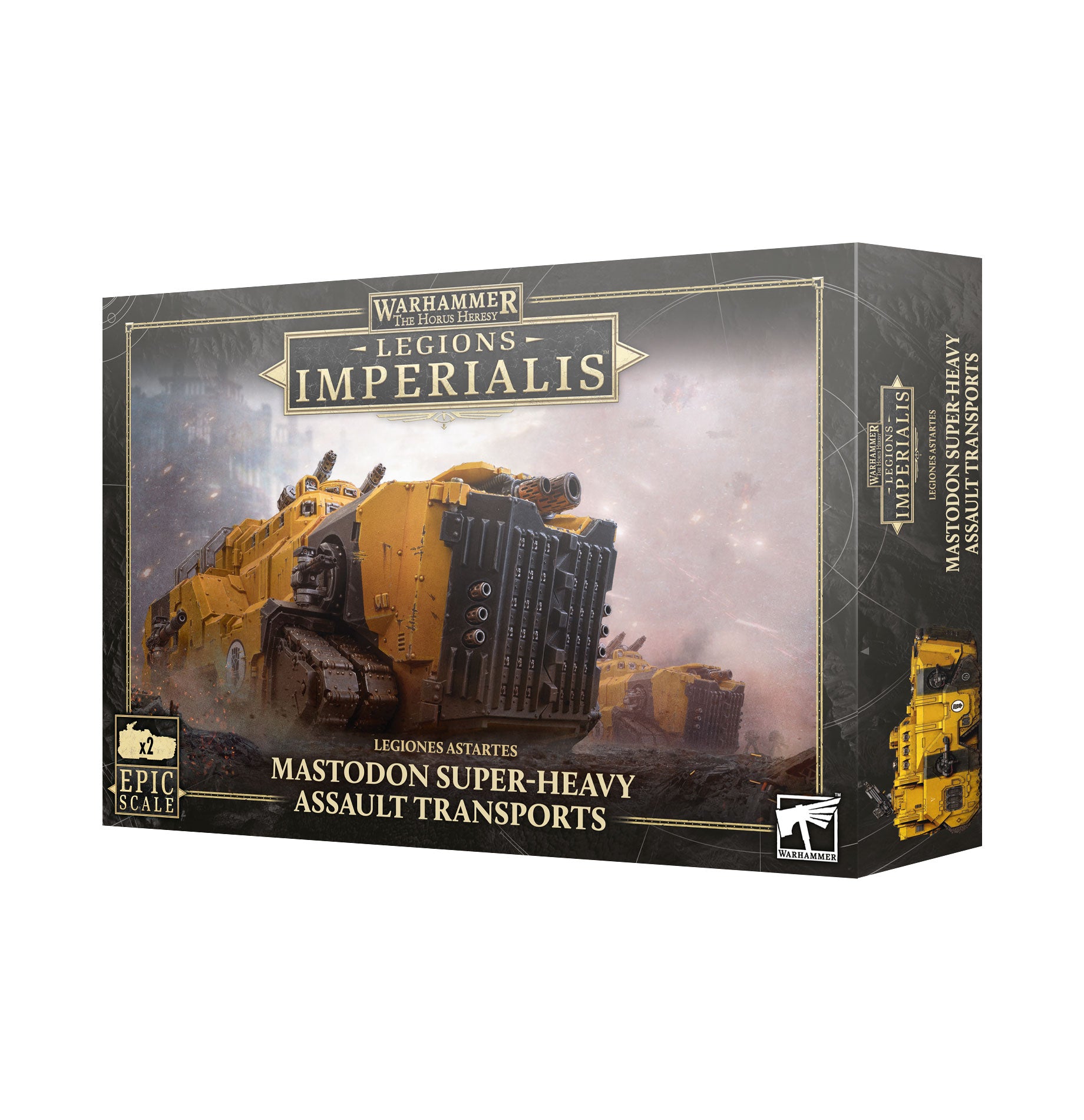 LEGIONS IMPERALIS: MASTODON SUPER-HEAVY ASSAULT TRANSPORTS