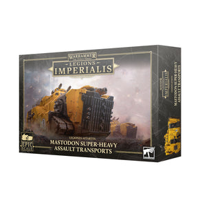 LEGIONS IMPERALIS: MASTODON SUPER-HEAVY ASSAULT TRANSPORTS