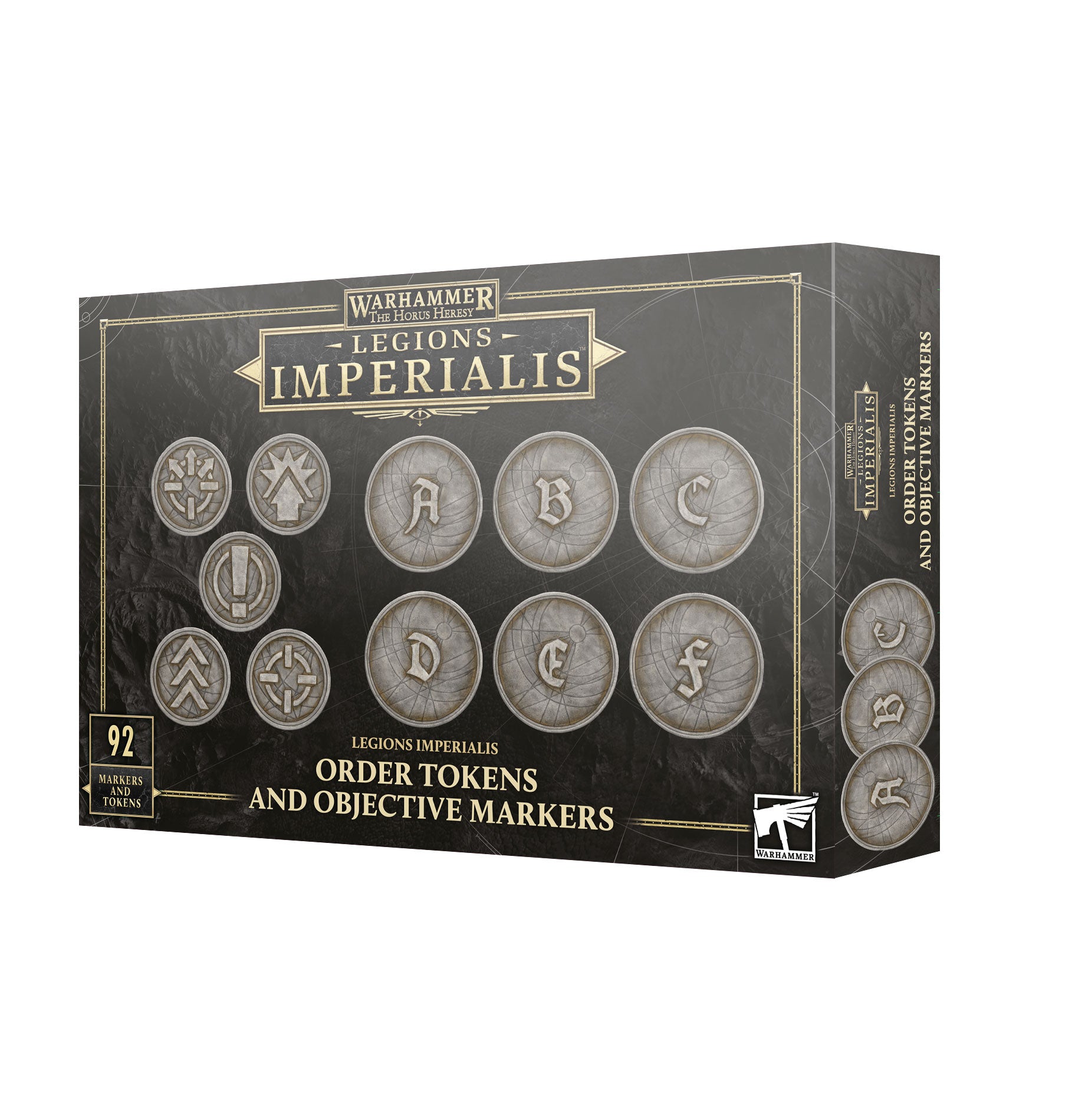 LEGIONS IMPERALIS: ORDER TOKENS AND OBJECTIVES MARKERS