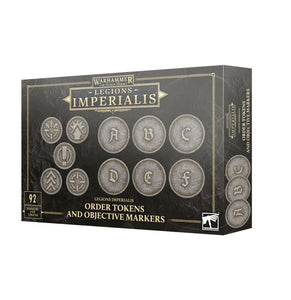 LEGIONS IMPERALIS: ORDER TOKENS AND OBJECTIVES MARKERS