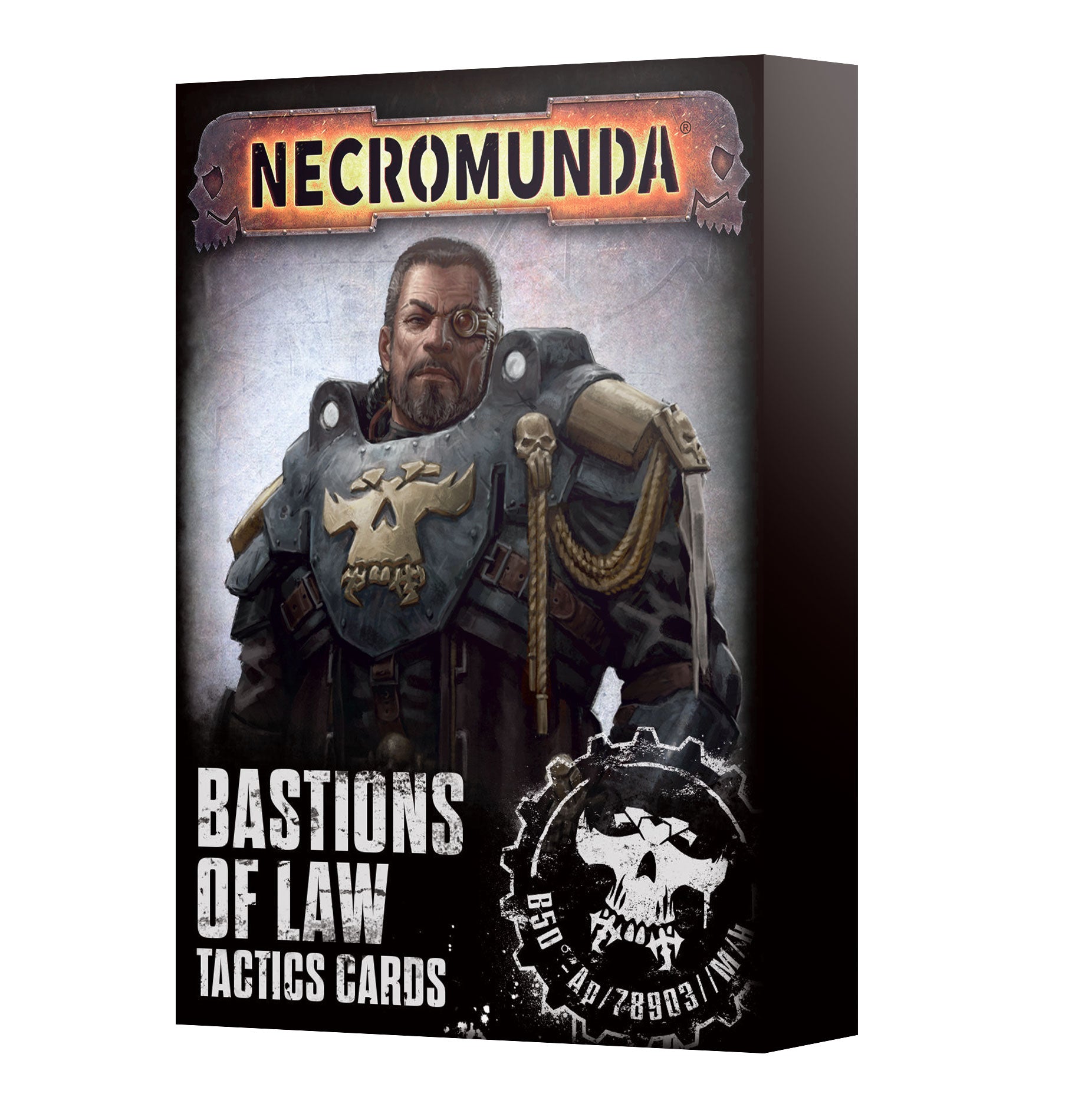NECROMUNDA:BASTIONS OF LAW TACTICS CARDS
