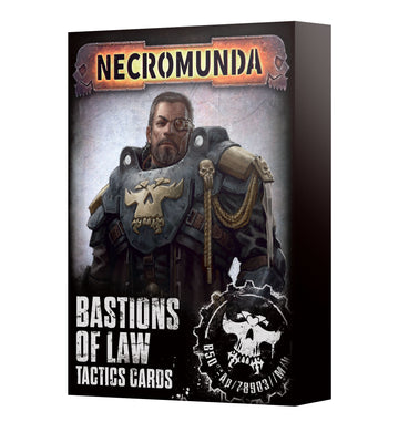 NECROMUNDA:BASTIONS OF LAW TACTICS CARDS