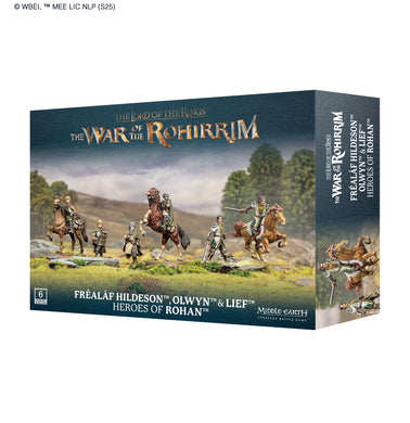 Box for 'The War of the Rohirrim' featuring figures on horseback 