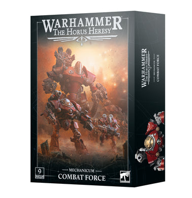 Warhammer The Horus Heresy Combat Force box with robot and warrior 
