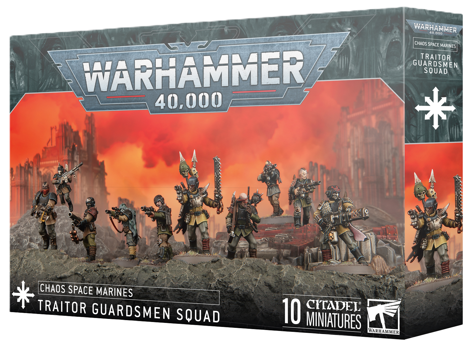 CHAOS SPACE MARINES: TRAITOR GUARDSMEN SQUAD