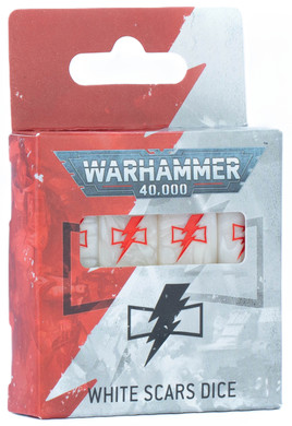 WARHAMMER 40000: WHITE SCARS DICE