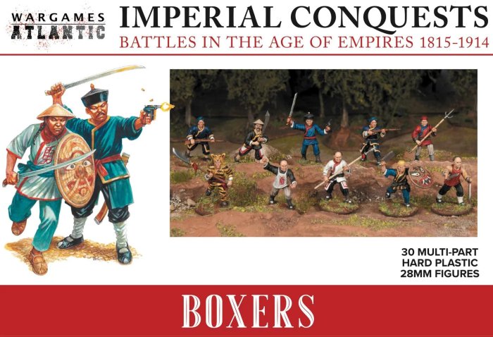 Wargames atlantic historical scale model kits Boxers