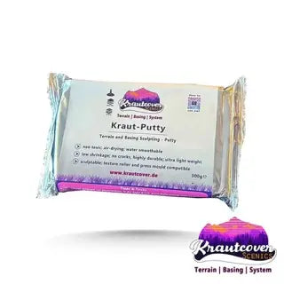 Kraut-Putty packaging with visible branding on a white background